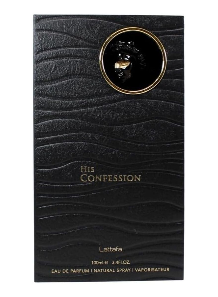 His Confession Eau De Parfum 100 ml Lattafa - Men's Eau De Parfum 1