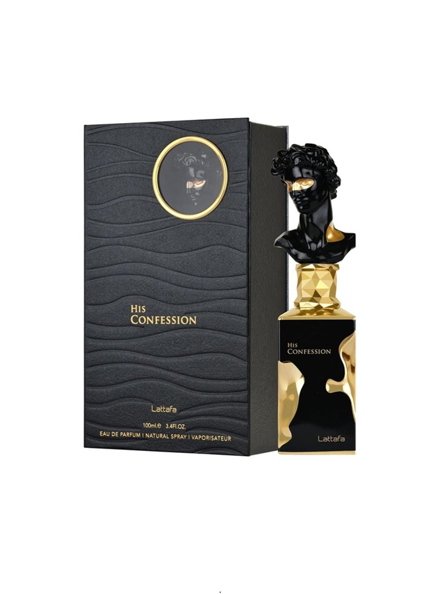 His Confession Eau De Parfum 100 ml Lattafa - Men's Eau De Parfum