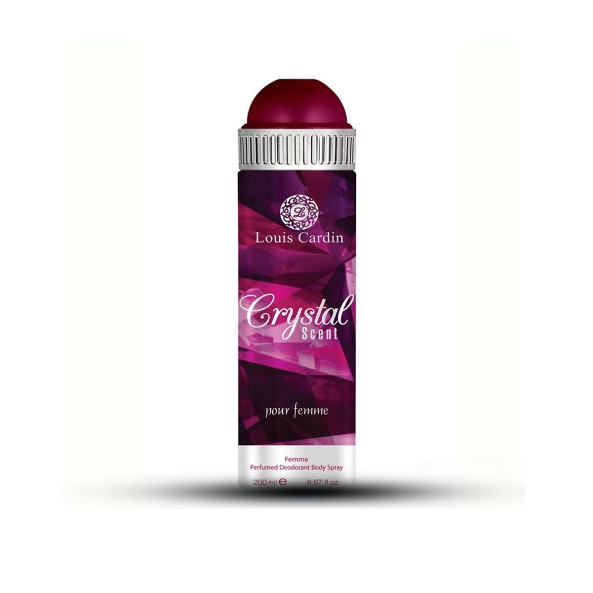 Louis Cardin Crystal Deo Spray 200 ml Louis Cardin - Women's Deodorant