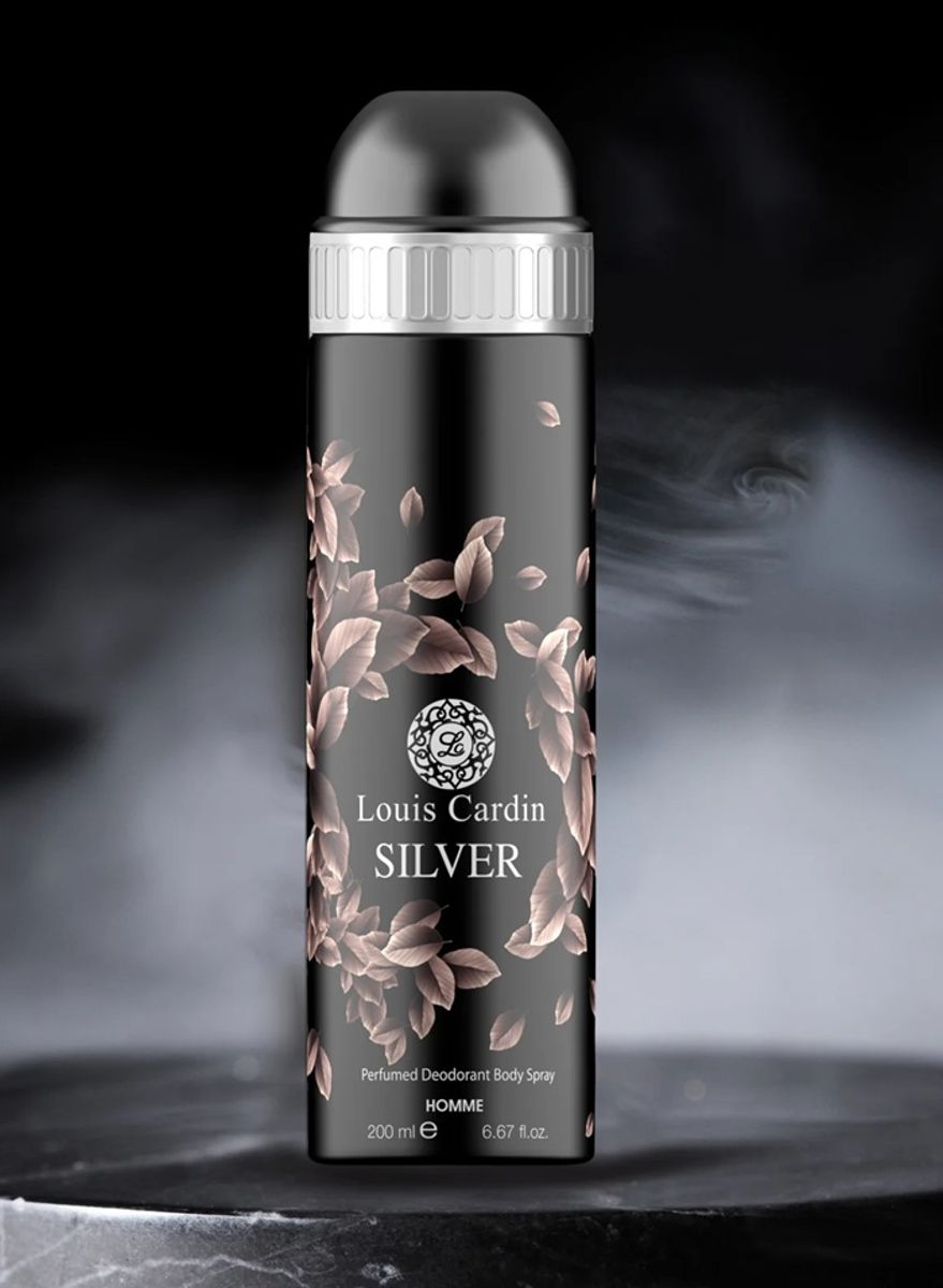 Louis Cardin Silver Deo Spray 200ml