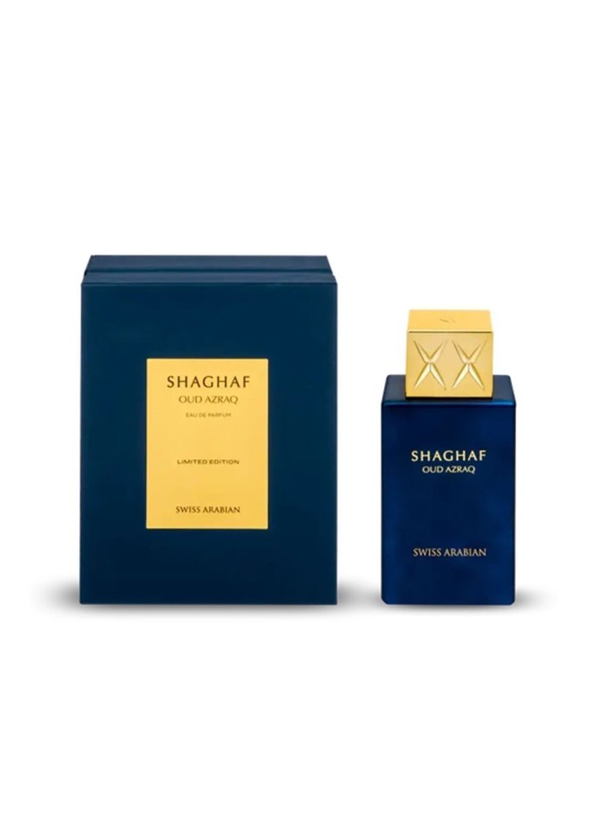 Shaghaf Oud Azraq 75 ml Swiss Arabian - Men's Eau De Parfum