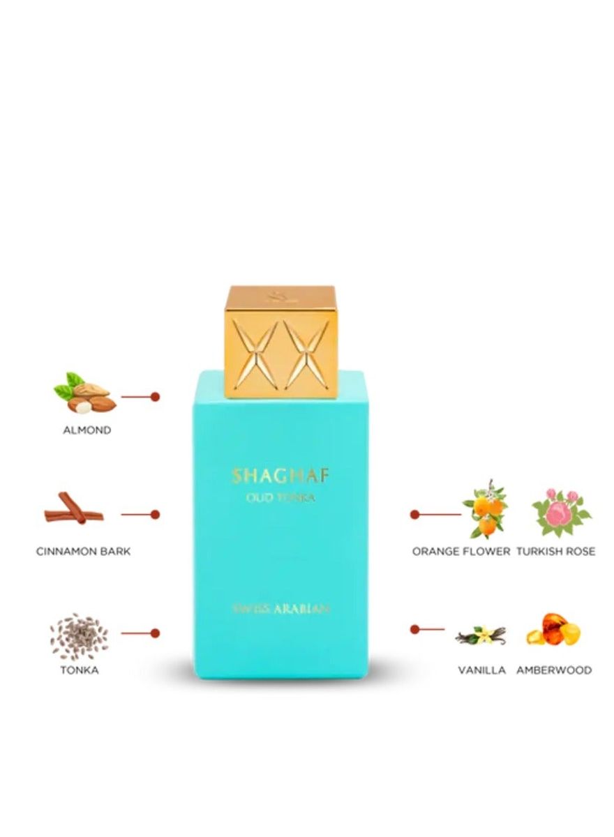 Shaghaf Oud Tonka 75 ml Swiss Arabian - Women's Eau De Parfum 3