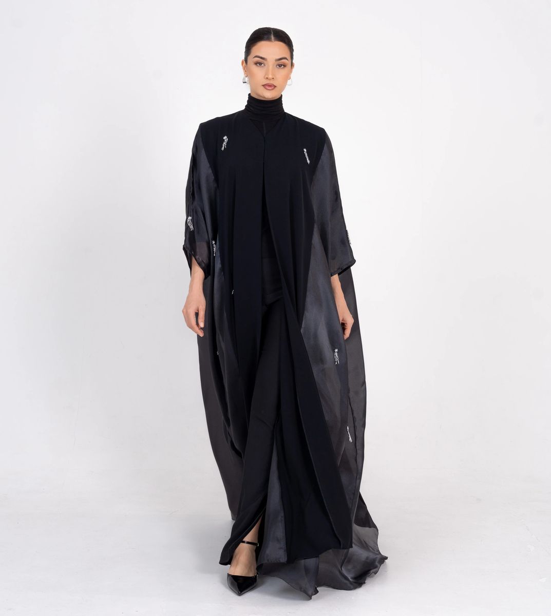 Rosette Abaya - Women's Abayas 4