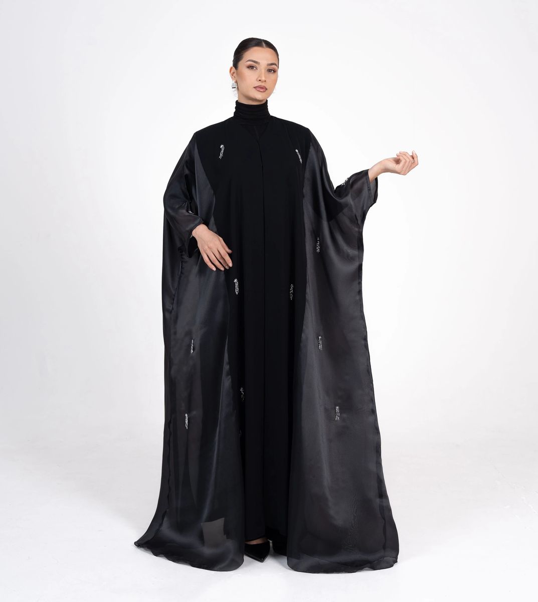 Rosette Abaya - Women's Abayas 11