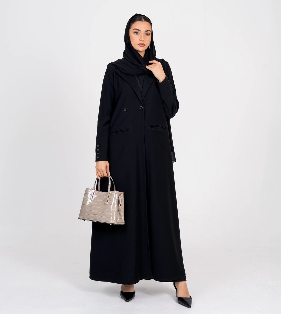 Rosette Abaya - Women's Abayas 4