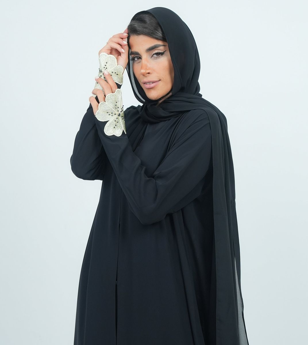 Rosette Abaya - Women's Abayas 1