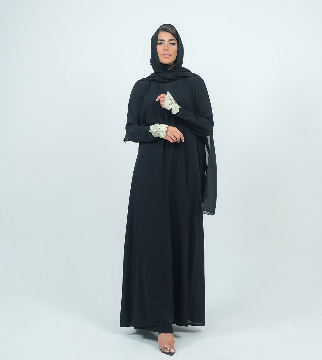 Rosette Abaya - Women's Abayas 4