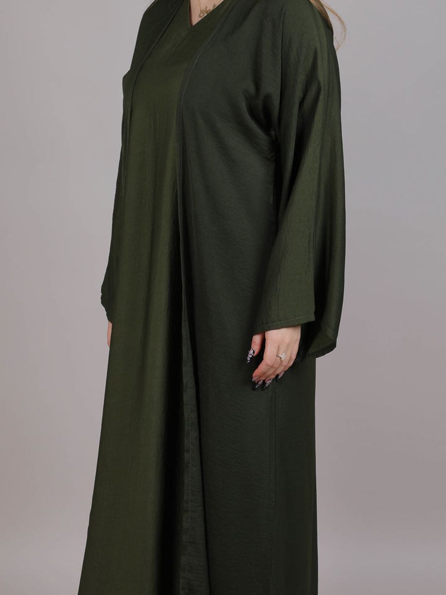 Green Harir Maqsood Abaya