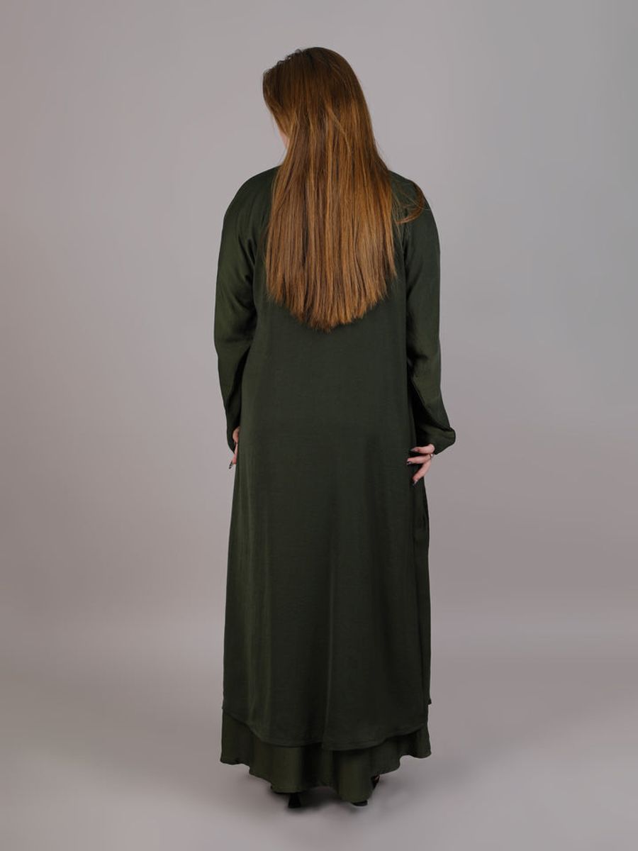 Green Harir Maqsood Abaya