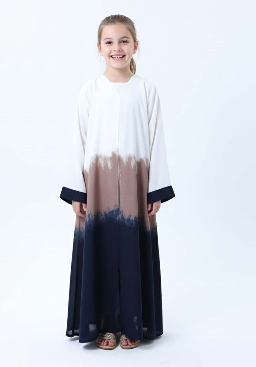 Elegant Kids Abaya & Modest Long Dress in Premium Fabric Msquare Fashion - Kids's Abayas 9