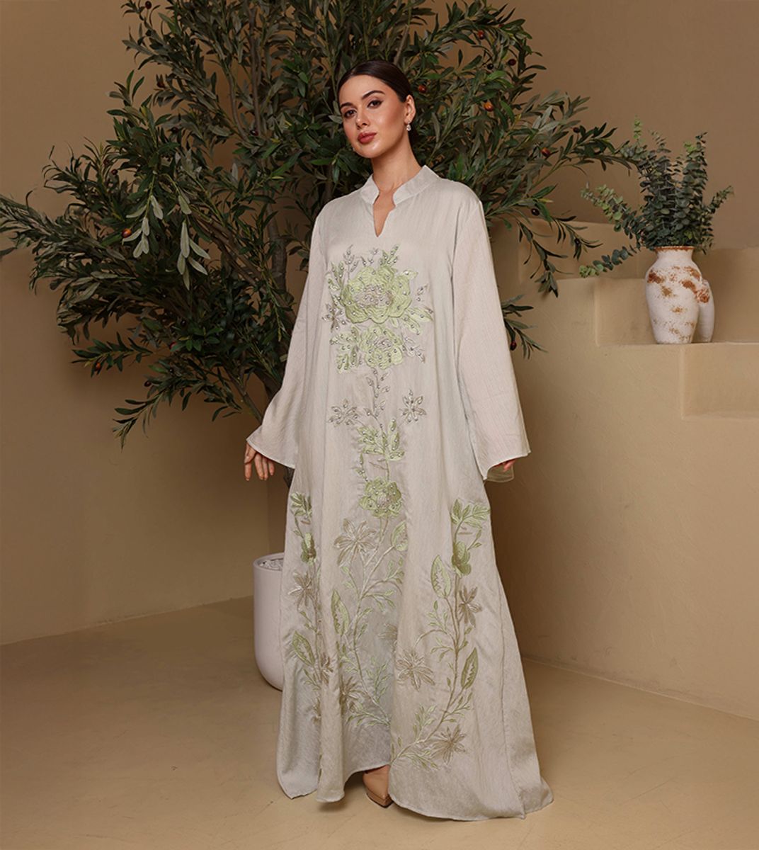 Ikkxa Zayna Jalabiya Ik5014 IKKXA - Women's Jalabiyas 46