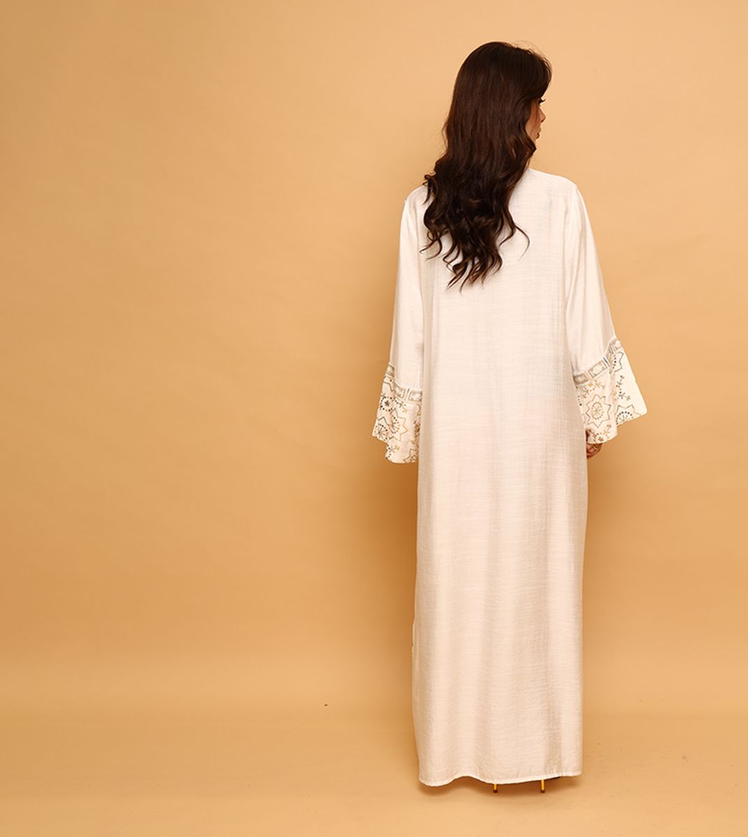 Ikkxa Fusayfisa Embellished Flared Sleeves Jalabiya IKKXA - Women's Jalabiyas 39