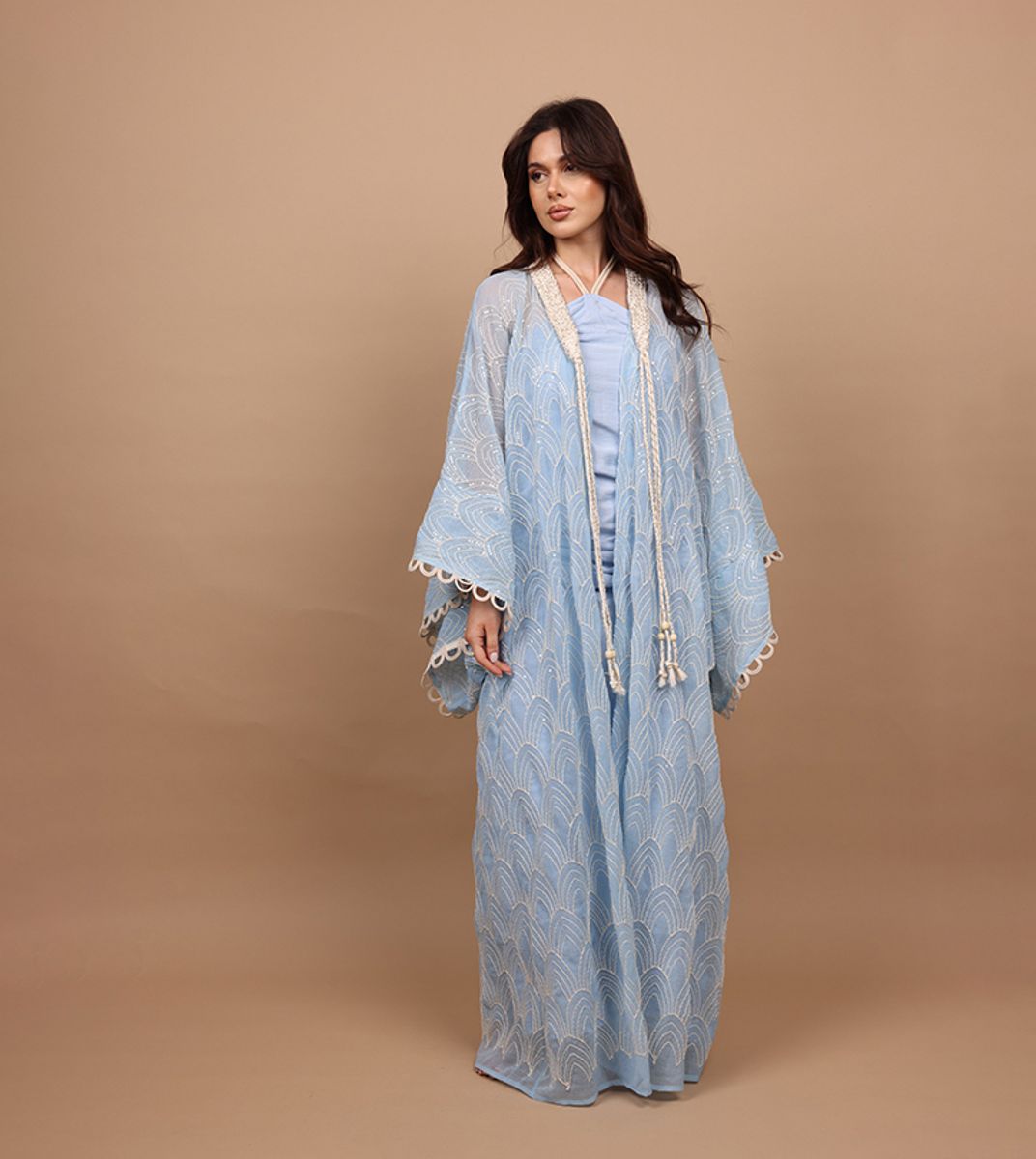 Ikkxa Sequin Embellished Jalabiya IKKXA - Women's Jalabiyas 35