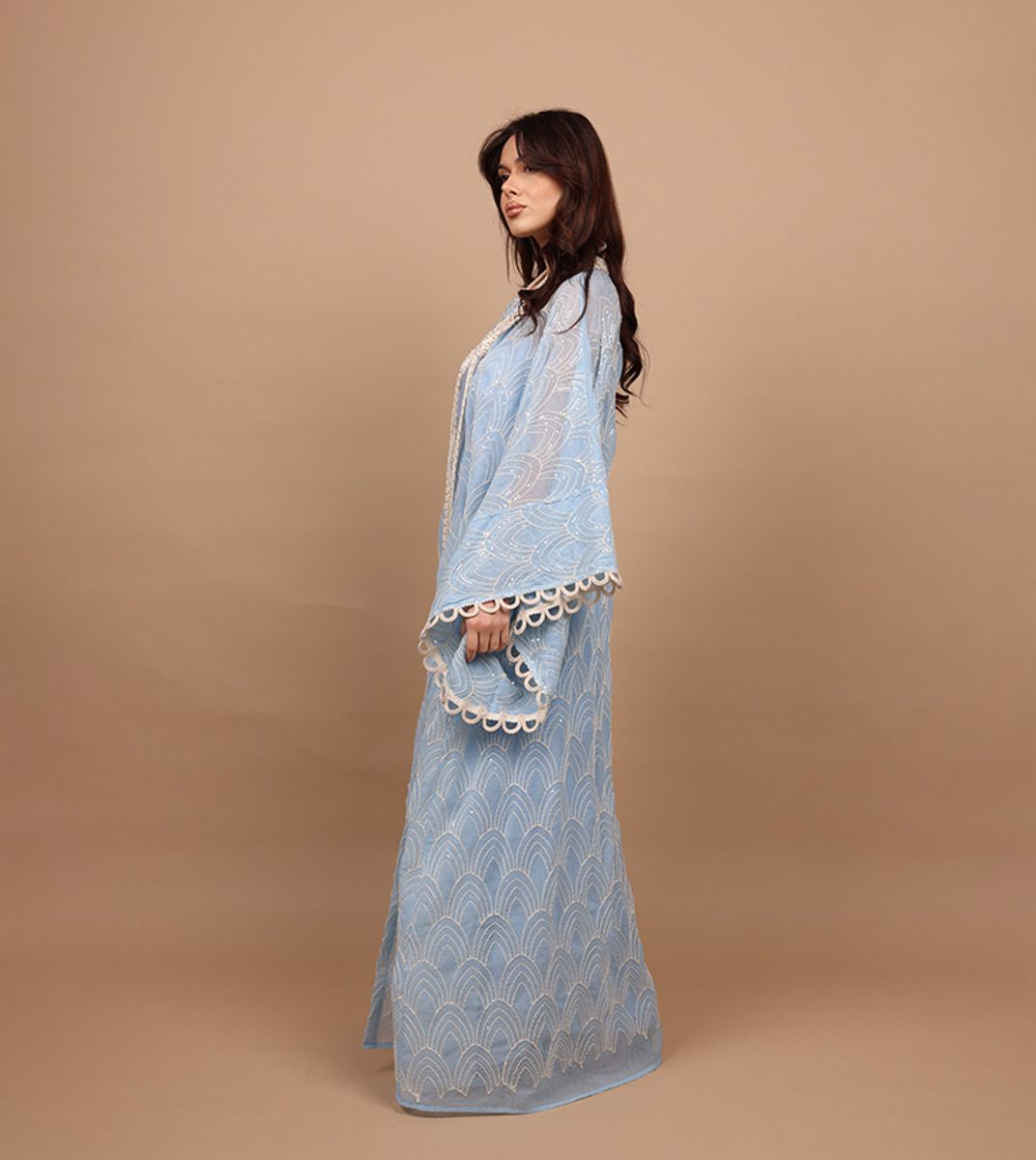 Ikkxa Sequin Embellished Jalabiya IKKXA - Women's Jalabiyas 38