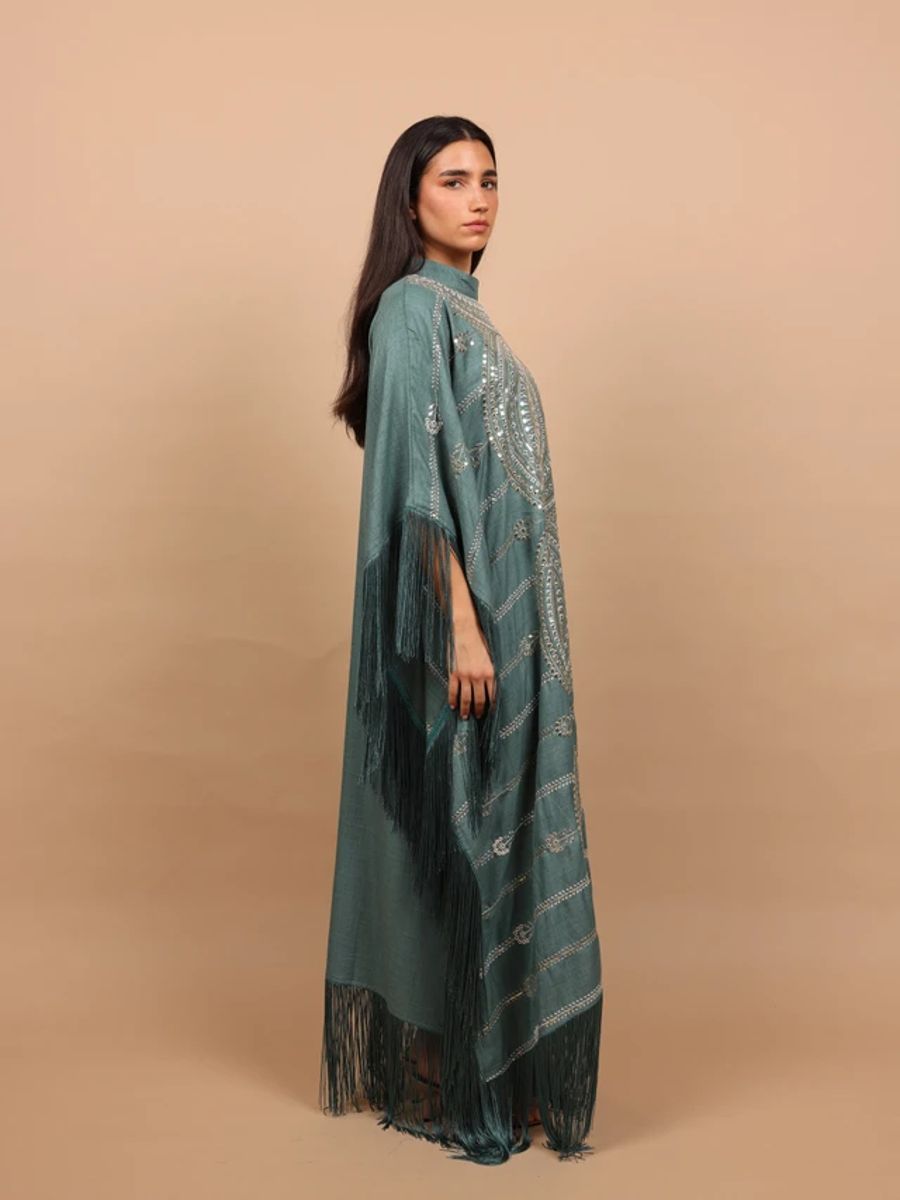 Ikkxa Shimmering Diamond Pattern Jalabiya IKKXA - Women's Jalabiyas 8