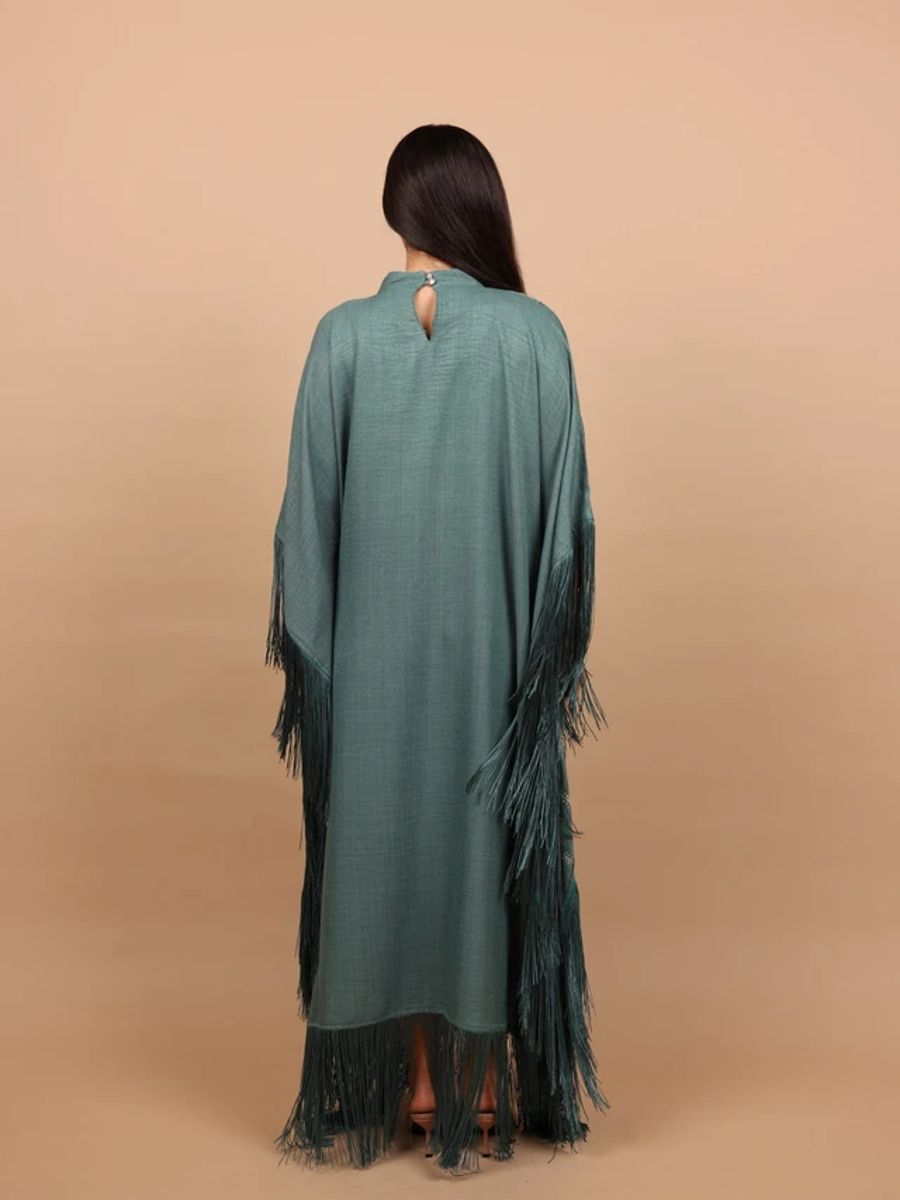 Ikkxa Shimmering Diamond Pattern Jalabiya IKKXA - Women's Jalabiyas 9