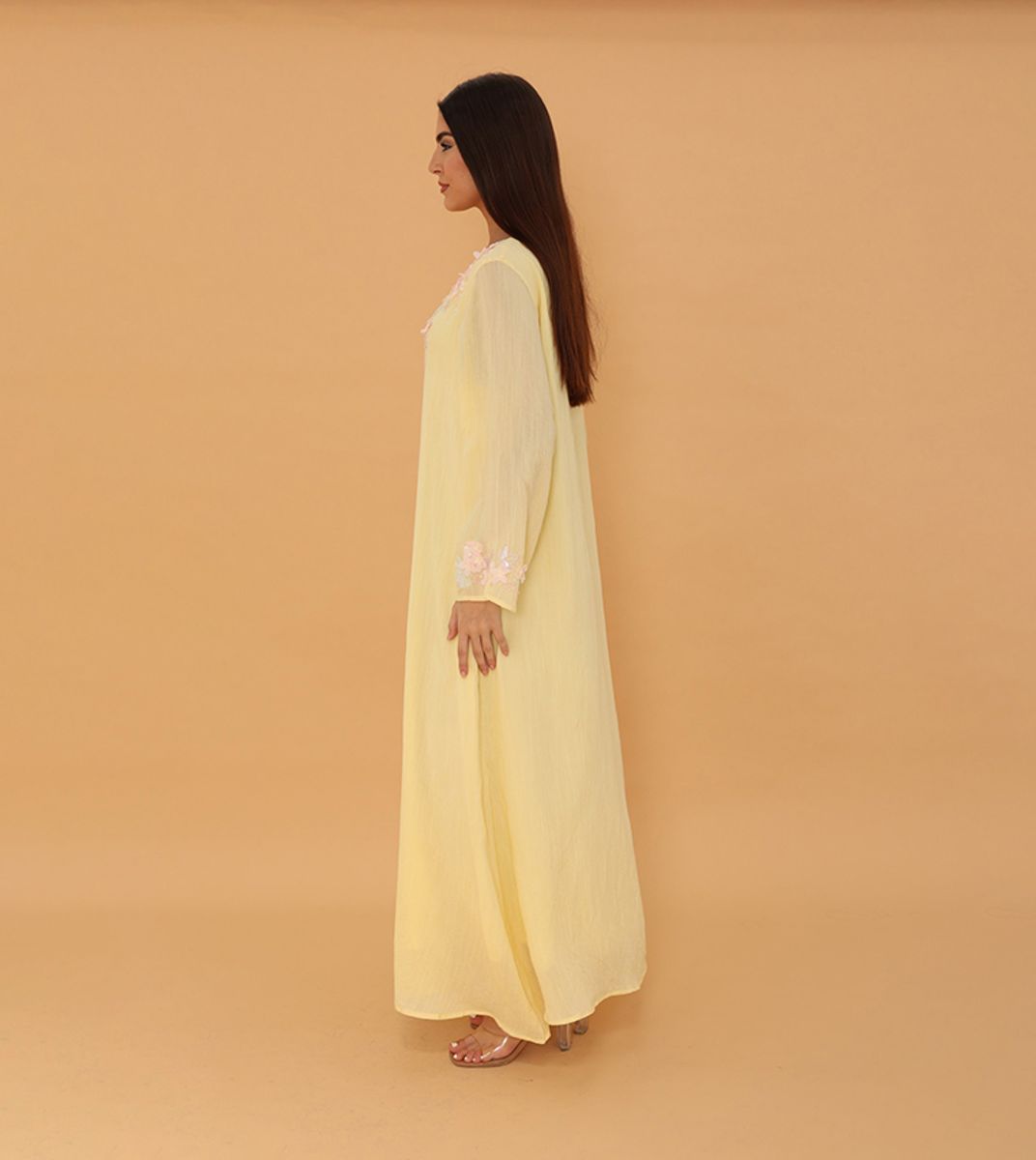 Ikkxa Butter Petal Jalabiya IKKXA - Women's Jalabiyas 33