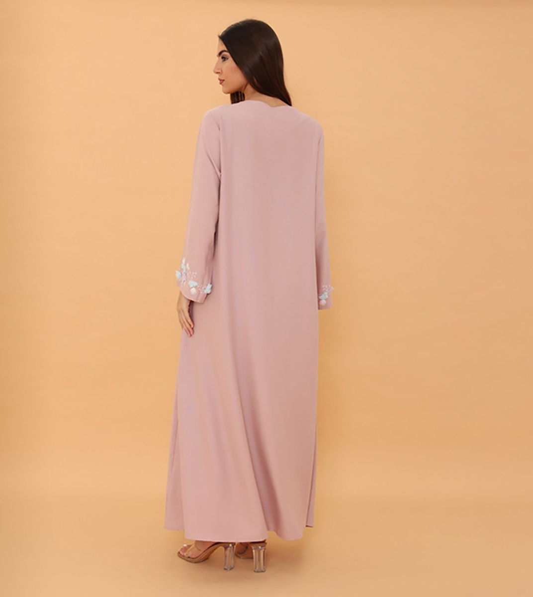 Ikkxa Sand Pastel Blossom Jalabiya IKKXA - Women's Jalabiyas 31