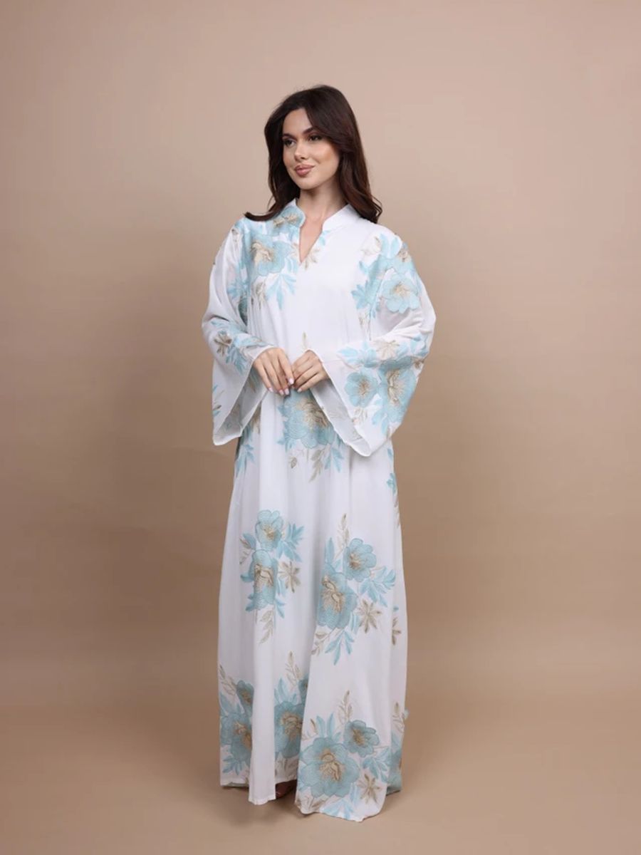 Ikkxa Aqua Lumière Jalabiya Ik5018 IKKXA - Women's Jalabiyas 45