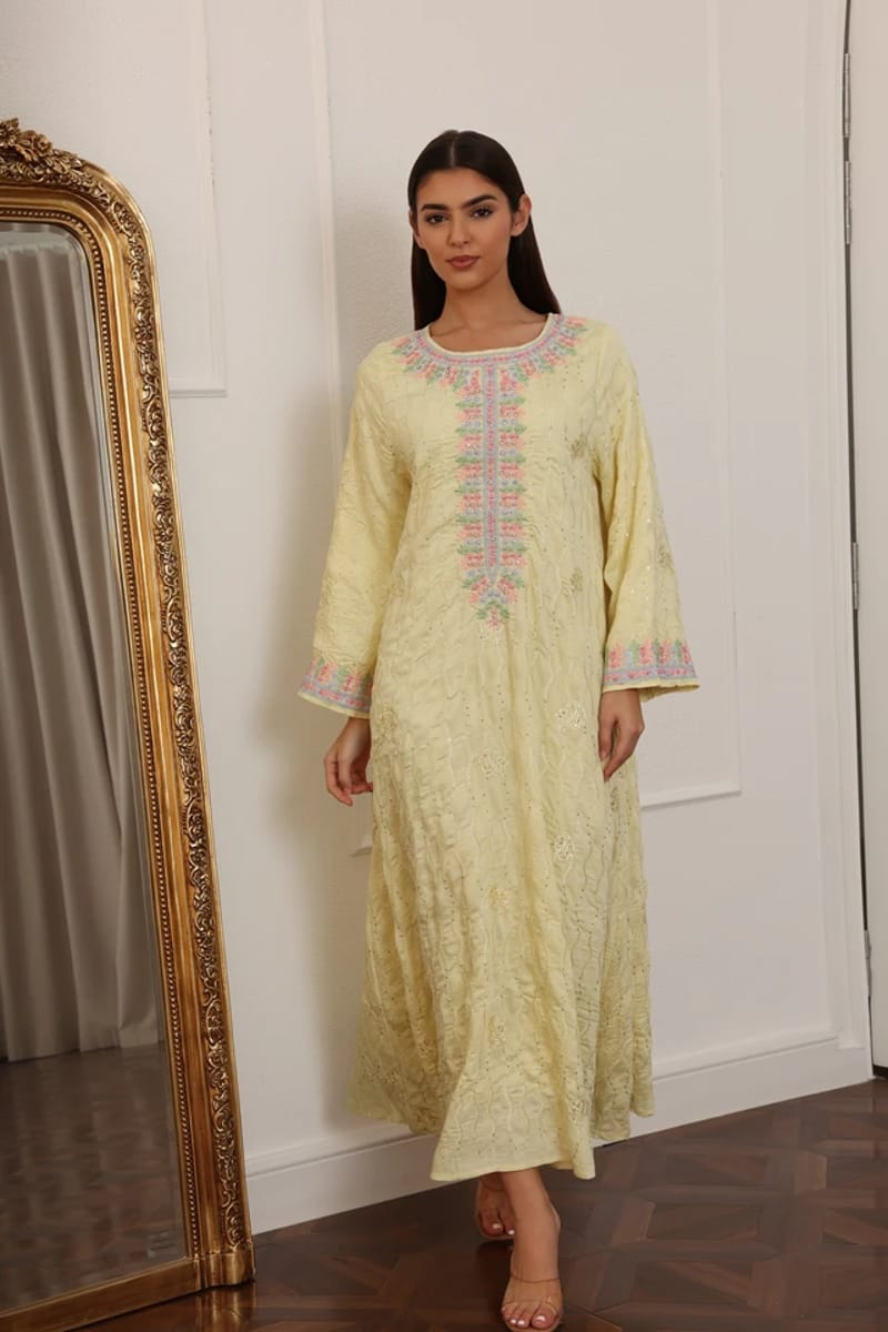 Ikkxa Petal Jalabiya Ik1100 IKKXA - Women's Jalabiyas 29