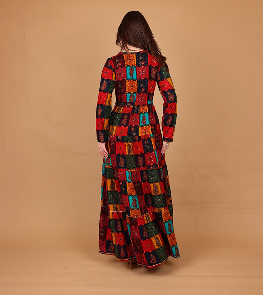 ik2384-red-3 IKKXA - Women's Maxi Dresses 4