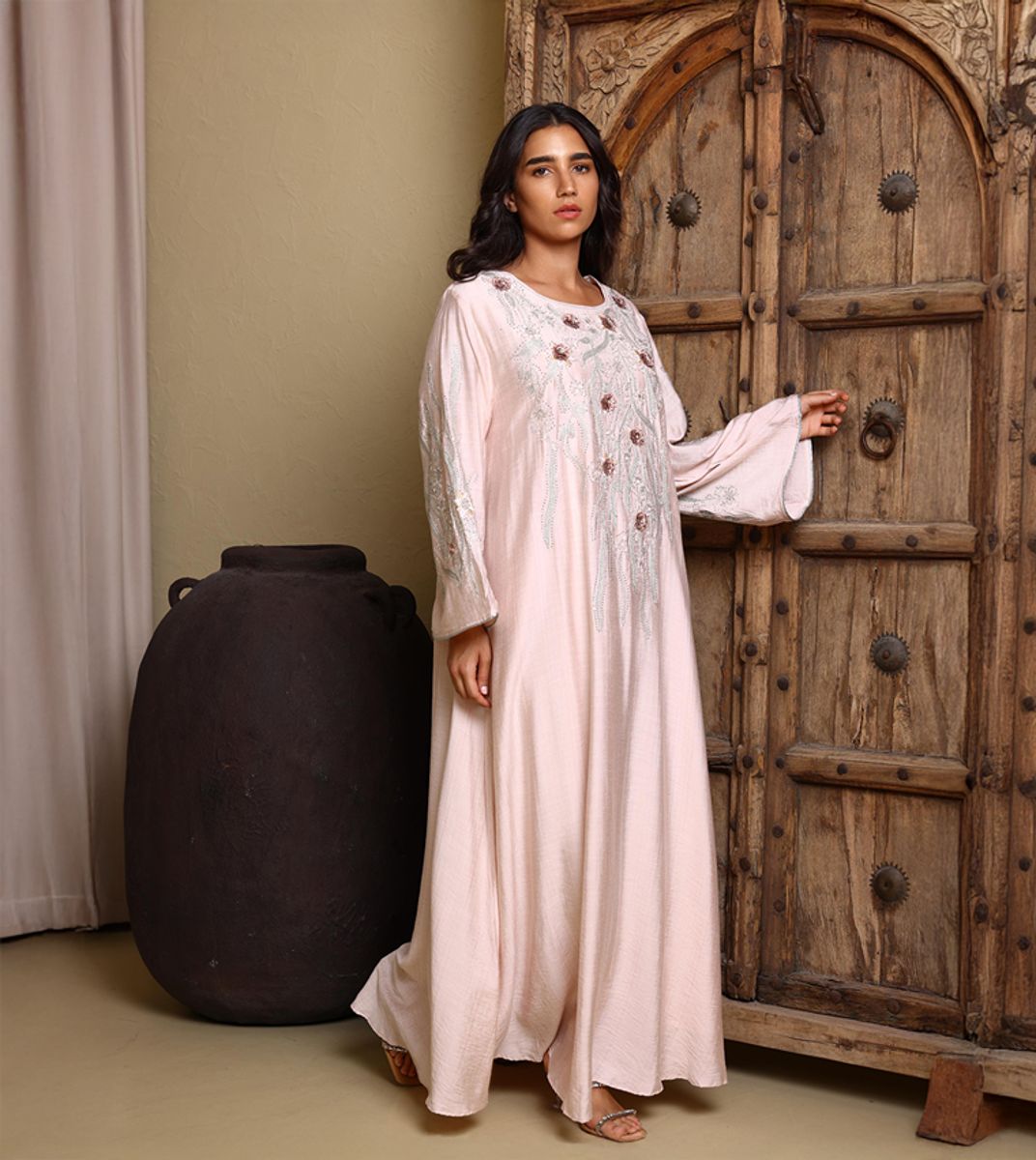 ik4037peach1 IKKXA - Women's Jalabiyas 1