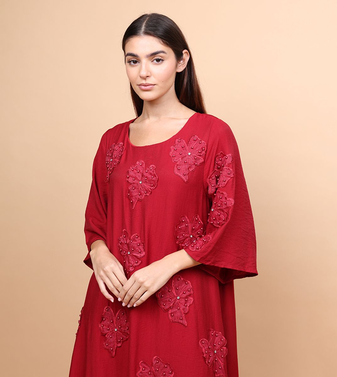 ik6027red-5 IKKXA - Women's Jalabiyas 47