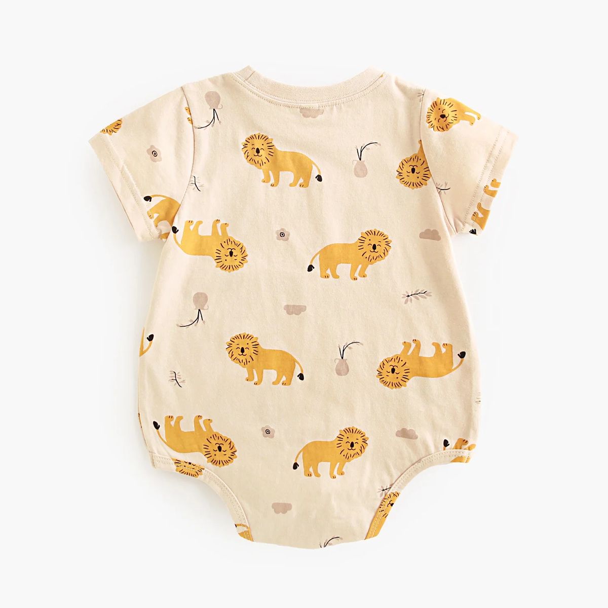 Cute Cartoon Cotton Baby Bodysuit for Boys and Girls Summer Sanlutoz - Kids's Bodysuits 3