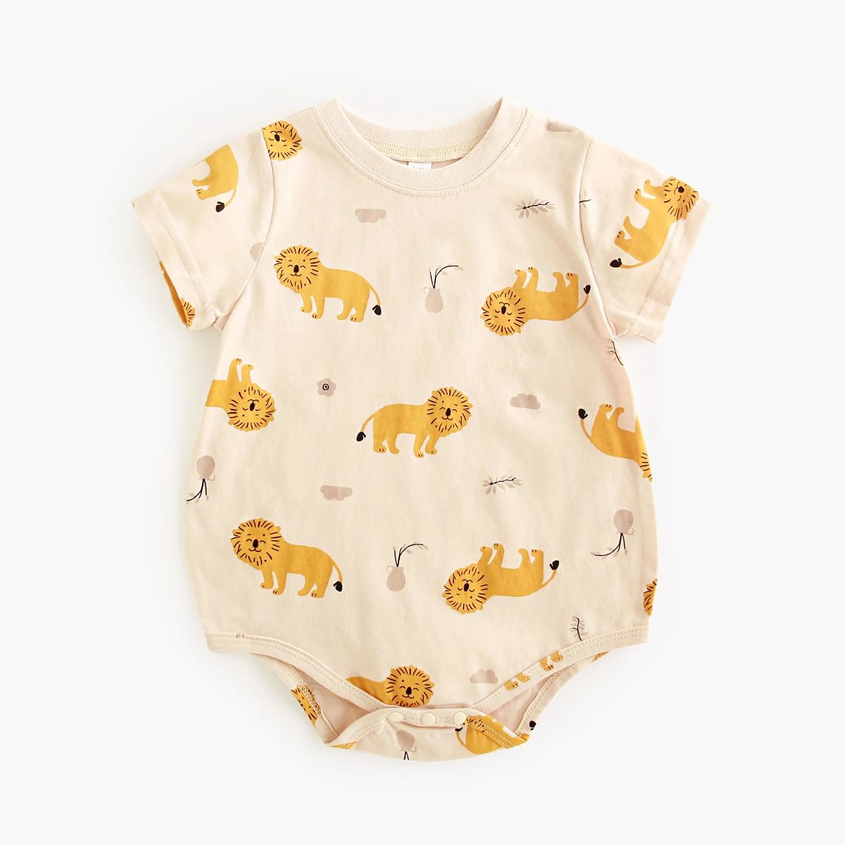 Cute Cartoon Cotton Baby Bodysuit for Boys and Girls Summer Sanlutoz - Kids's Bodysuits
