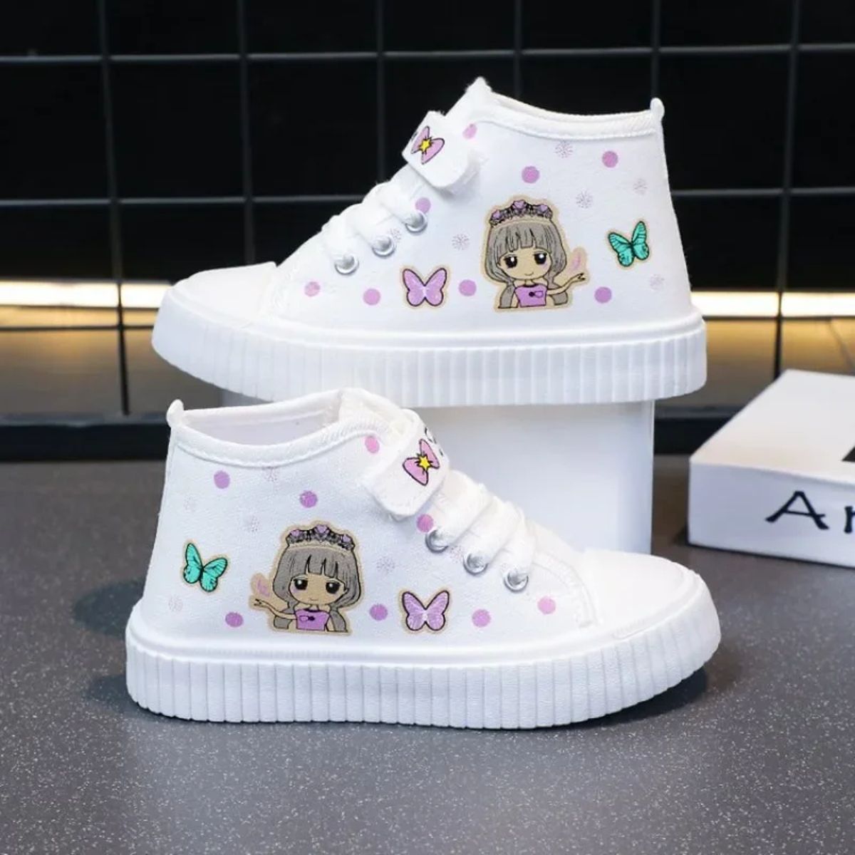 Zyczwl - Kids's High Top Sneakers 1