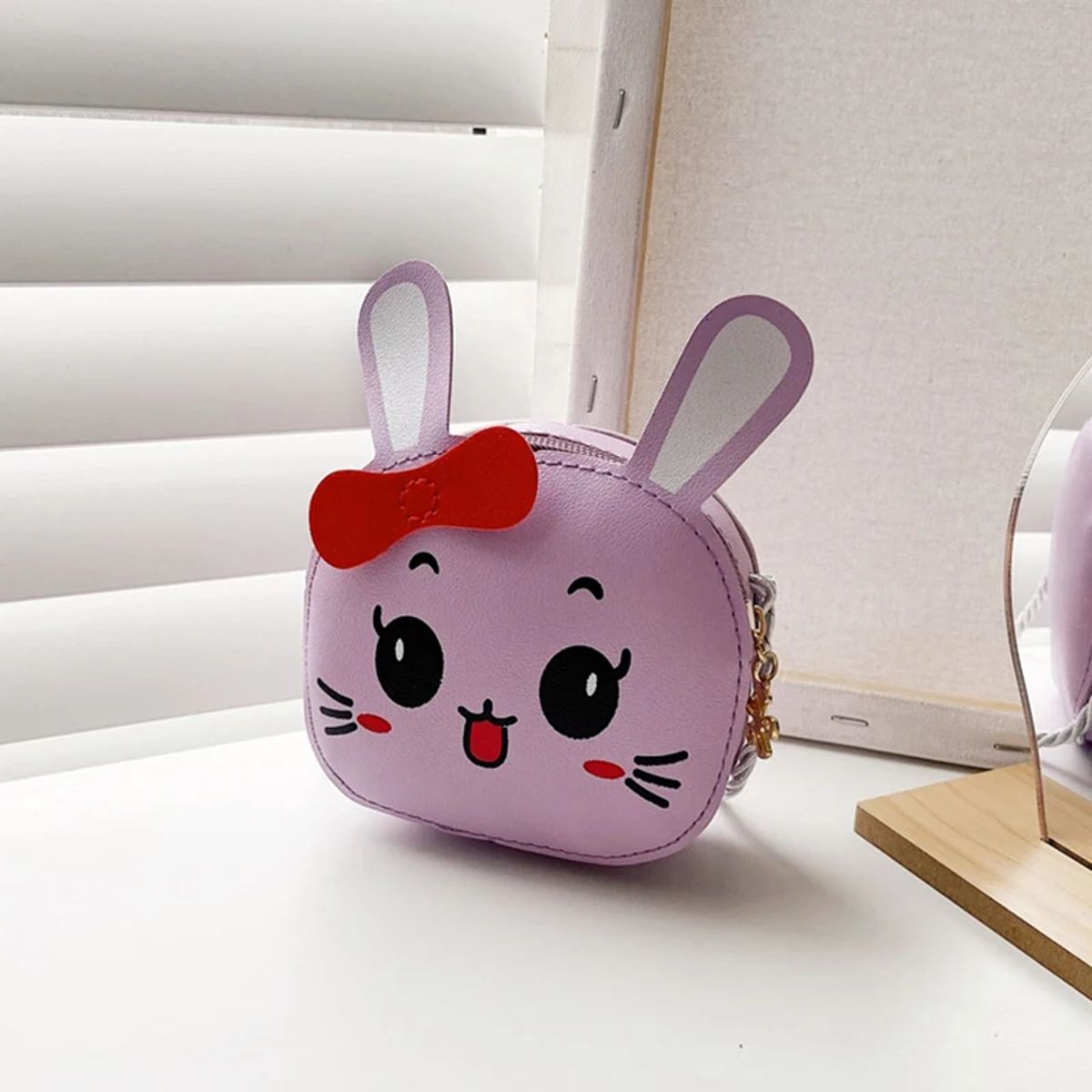 Girls Rabbit Cartoon Shoulder Bag Cute Animal Messenger Bag Generic - Kids's Shoulder Bags 2