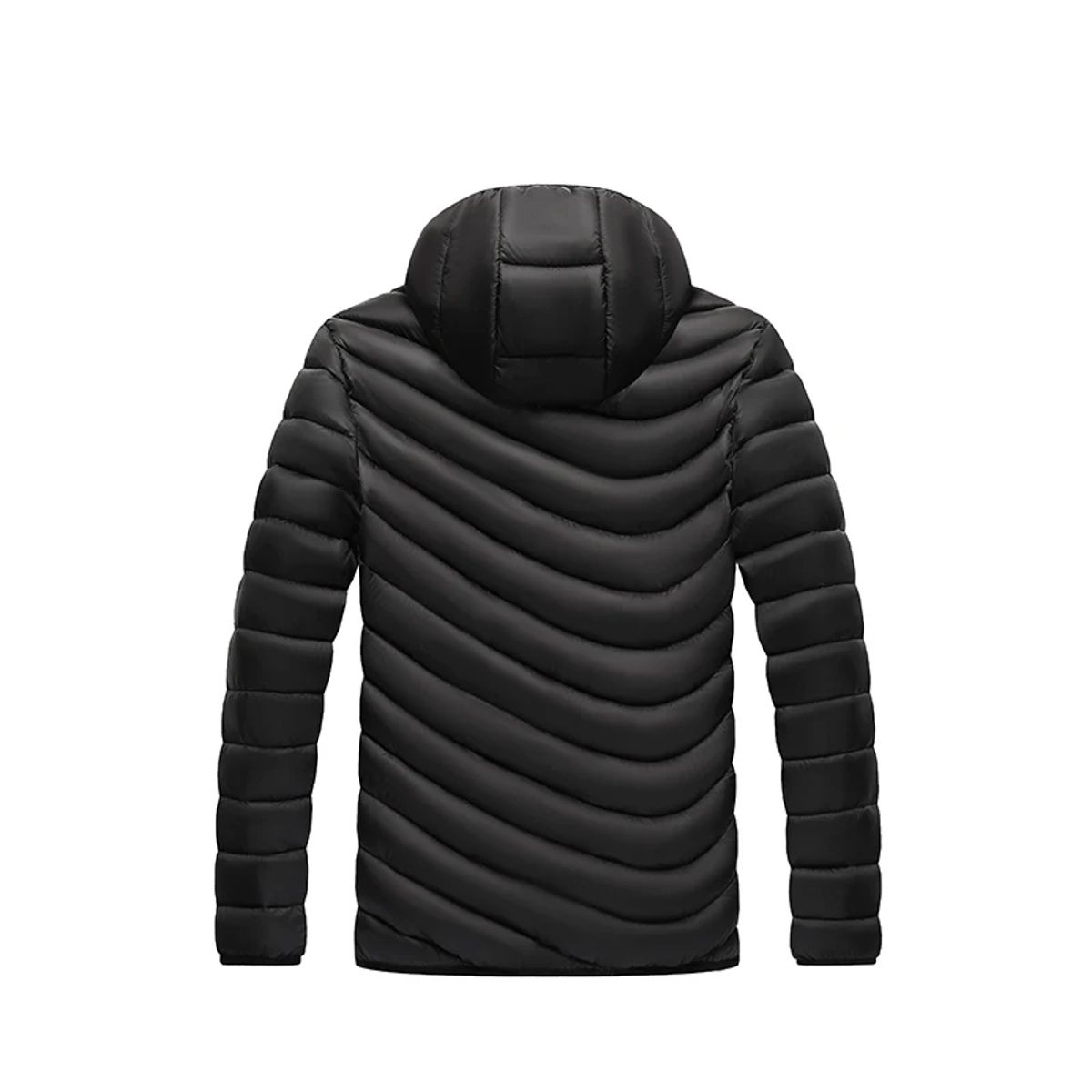 Men's Hooded Winter Parka Warm Windbreaker Outdoor Casual Jacket Ueteey - Men's Puffer Jackets 1