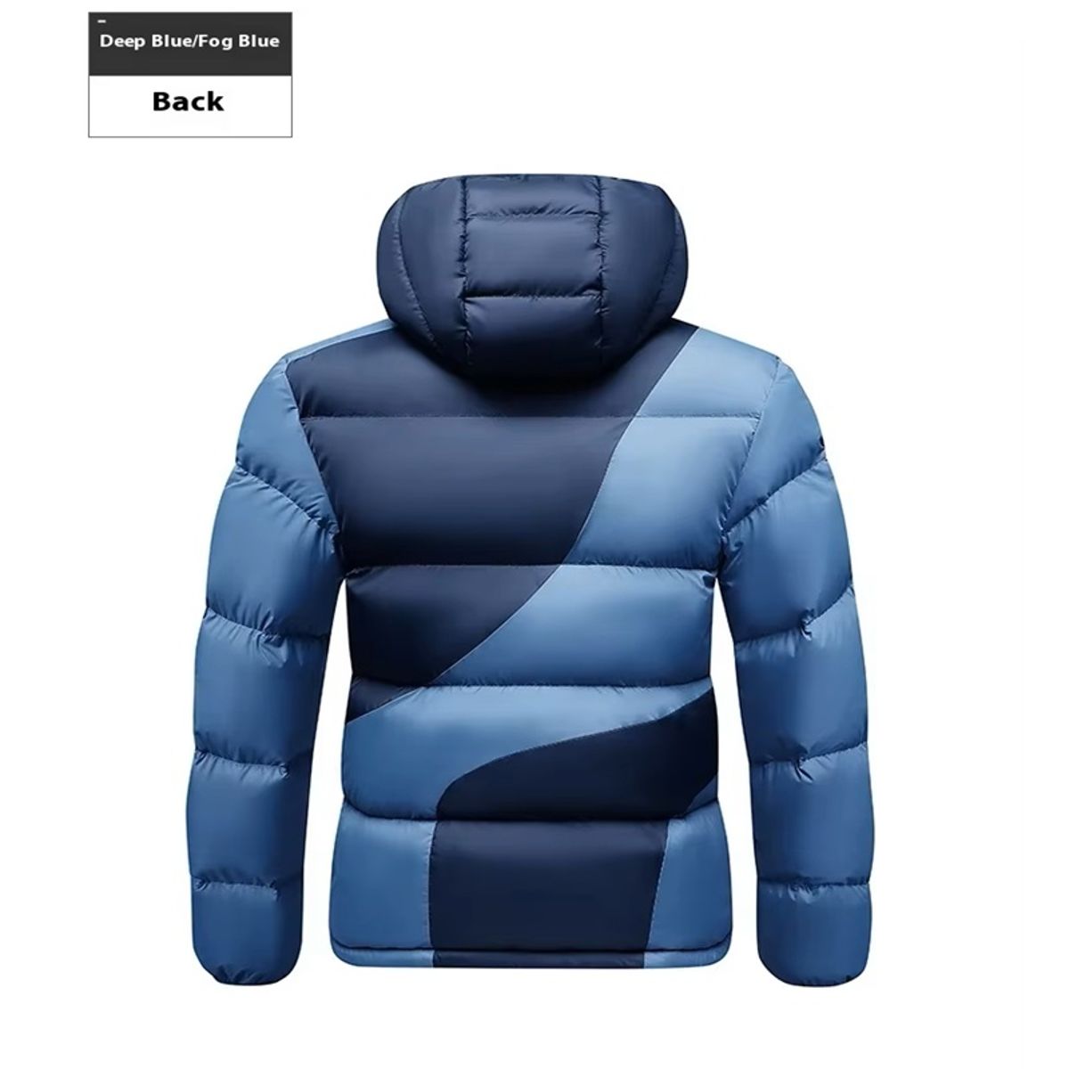 Men's Thermal Winter Jacket Hooded Thick Warm Windbreaker Coat Ueteey - Men's Puffer Jackets 1