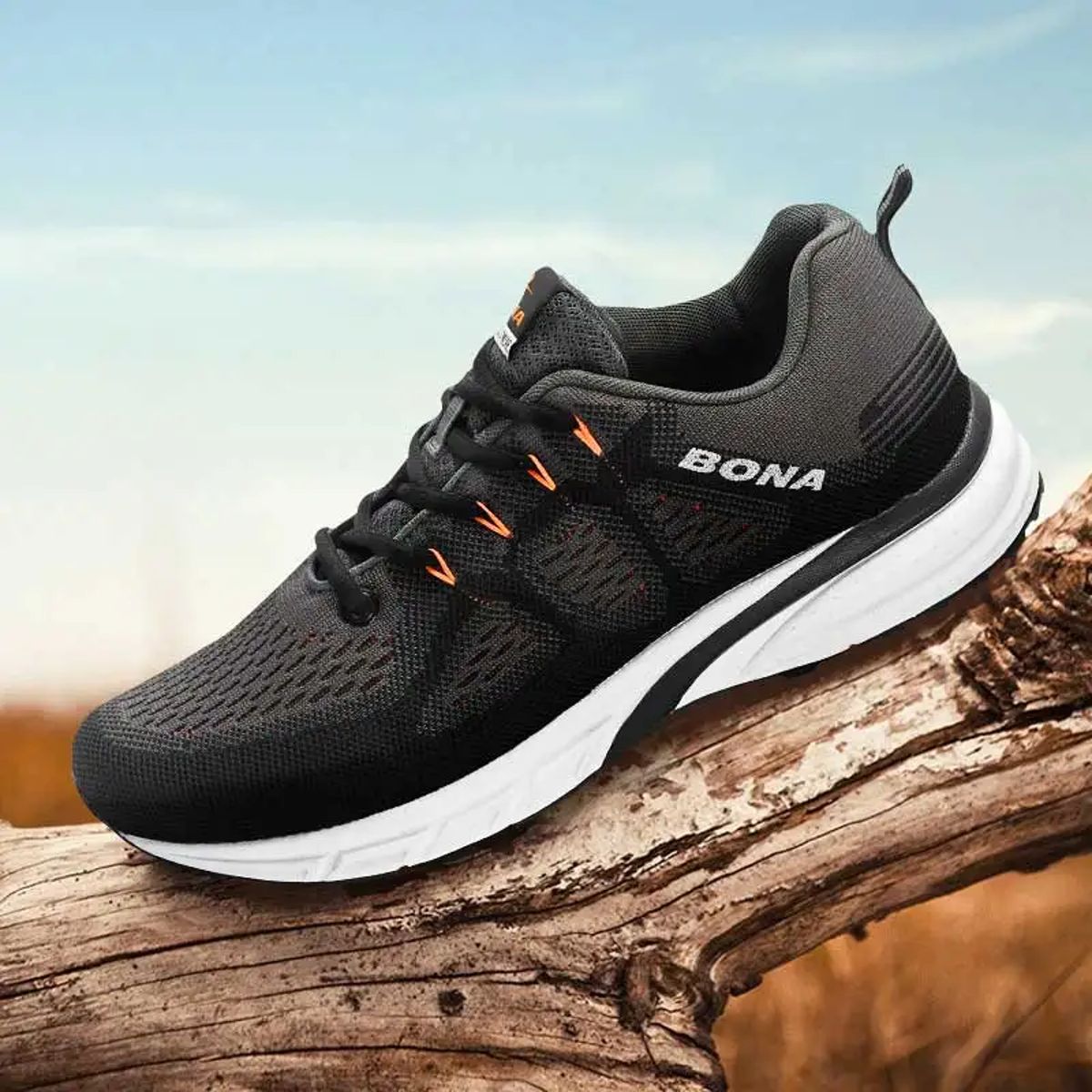 Men's Breathable Mesh Casual Shoes Non Slip Comfortable Lightweight Bona - Men's Casual Shoes 1