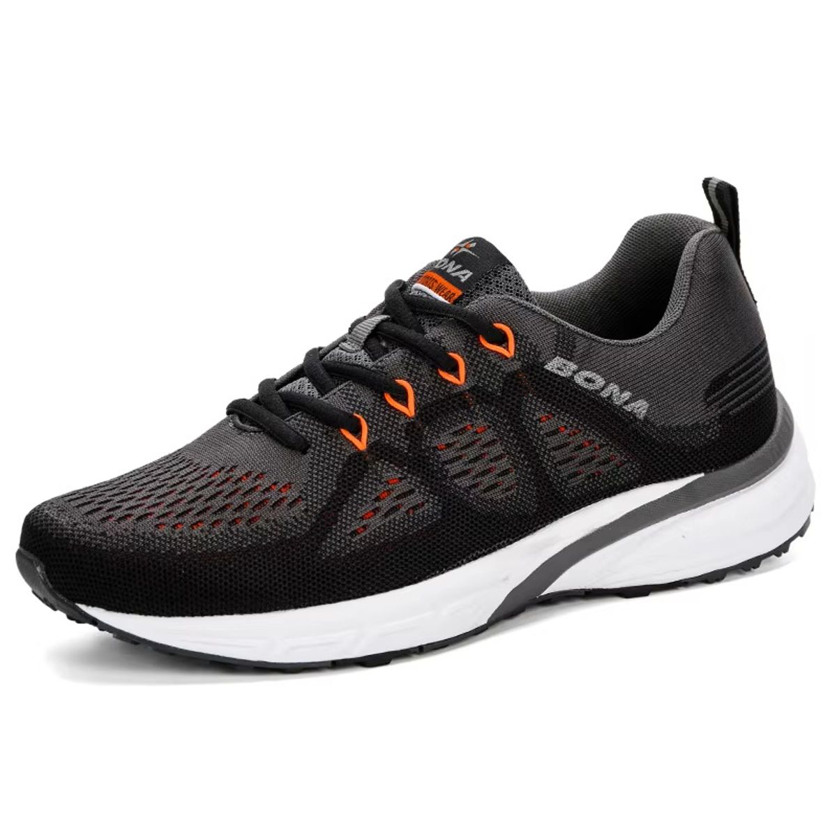 Men's Breathable Mesh Casual Shoes Non Slip Comfortable Lightweight Bona - Men's Casual Shoes