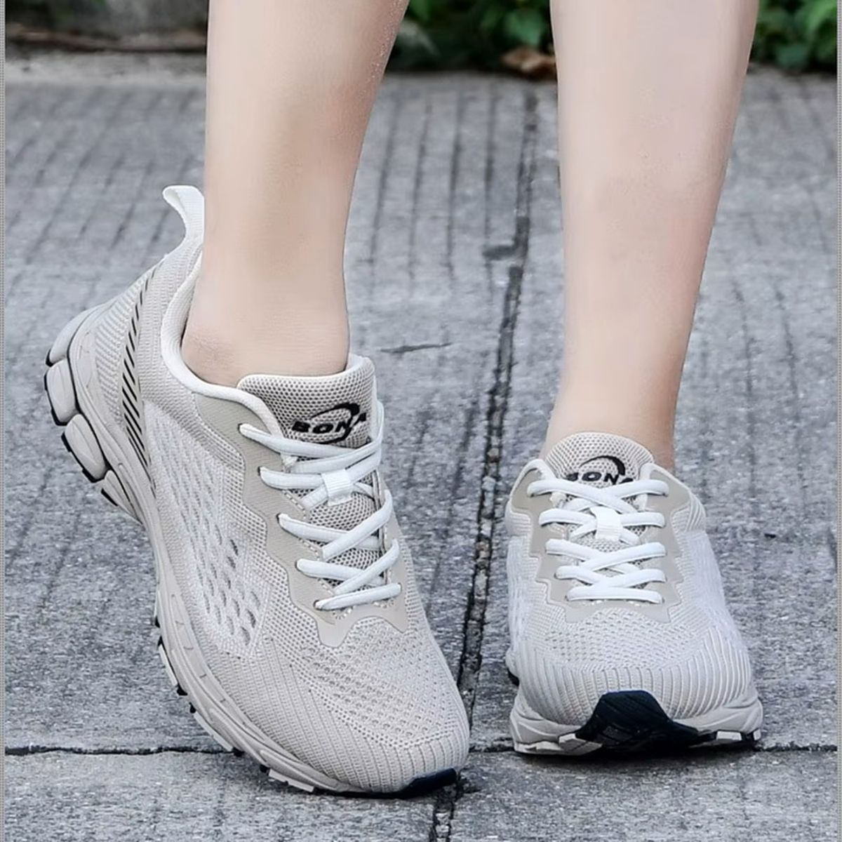 Women's Air Mesh Running Sneakers Breathable Casual Sport Shoes Bona - Women's Running Shoes 2