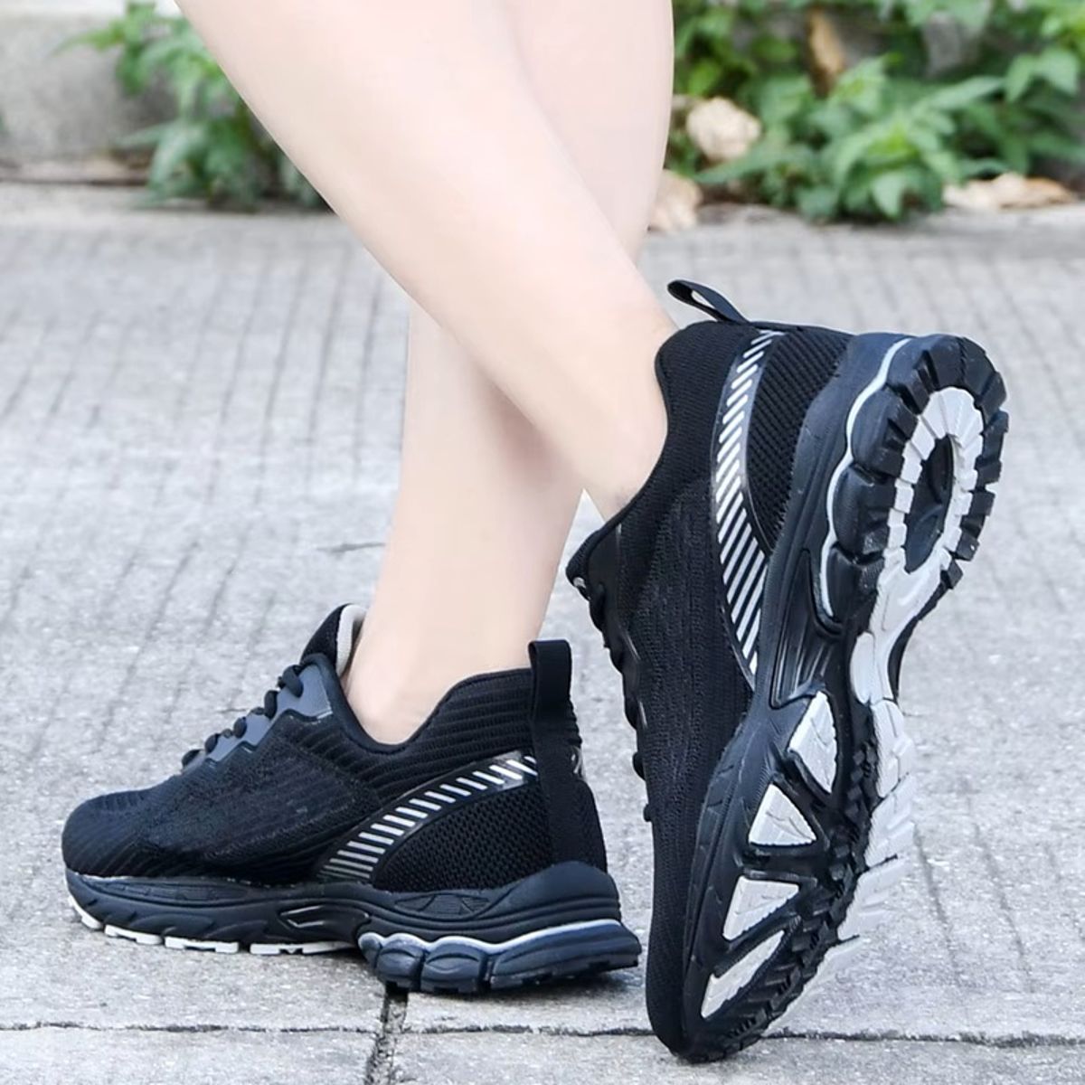 Women's Air Mesh Running Sneakers Breathable Casual Sport Shoes Bona - Women's Running Shoes 3