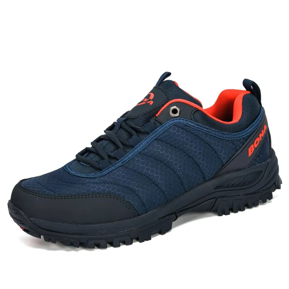 Men's Breathable Hiking Trekking Shoes Outdoor Mountain Sport Sneakers Bona - Men's Running Shoes