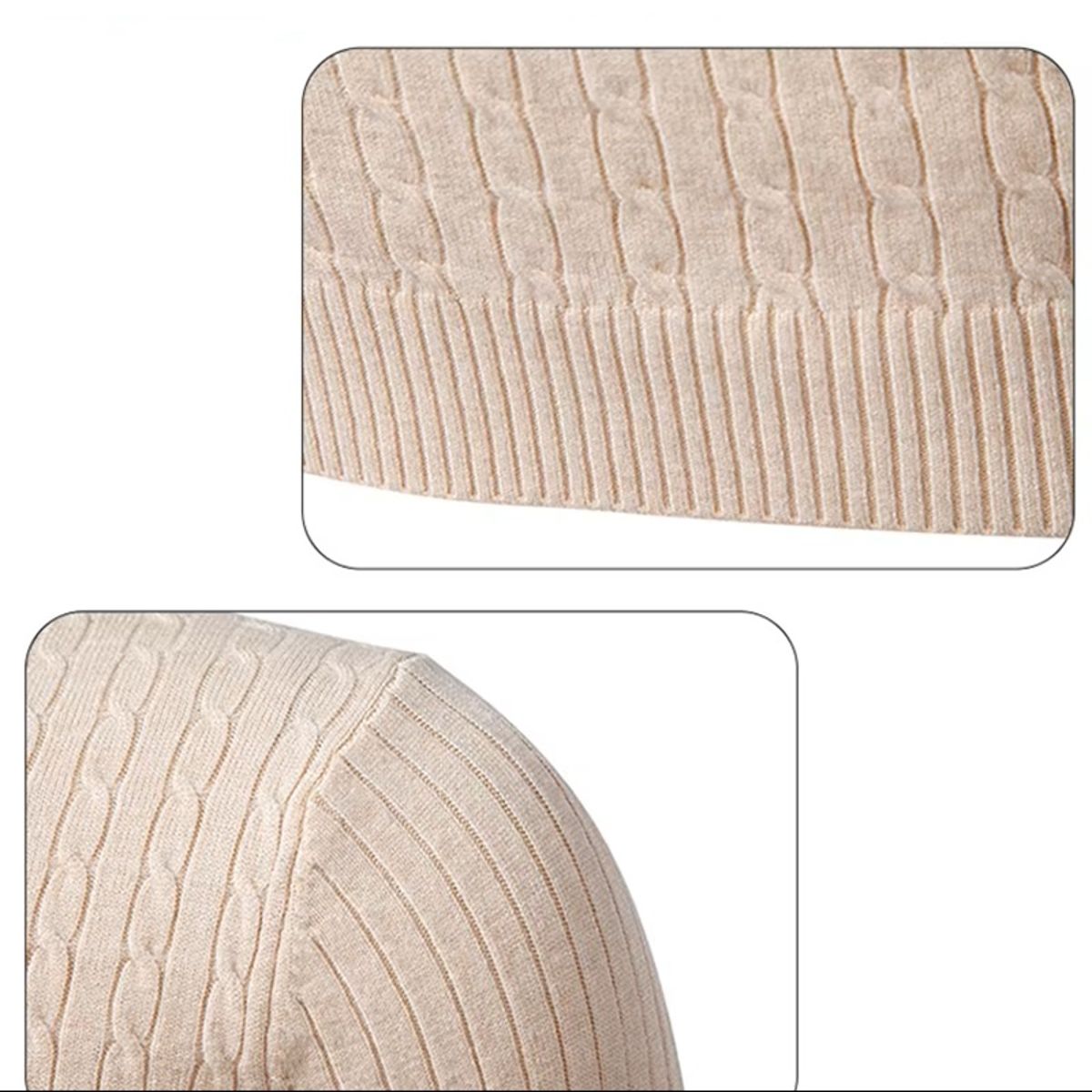 Men’s Crew Neck Ribbed Knit Long Sleeve Lightweight Pullover