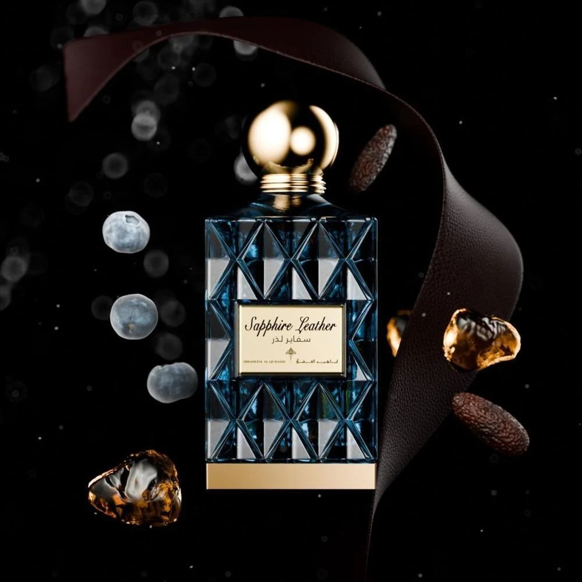 Ibraheem Al Qurashi Sapphire Leather Eau de Parfum – 75ml