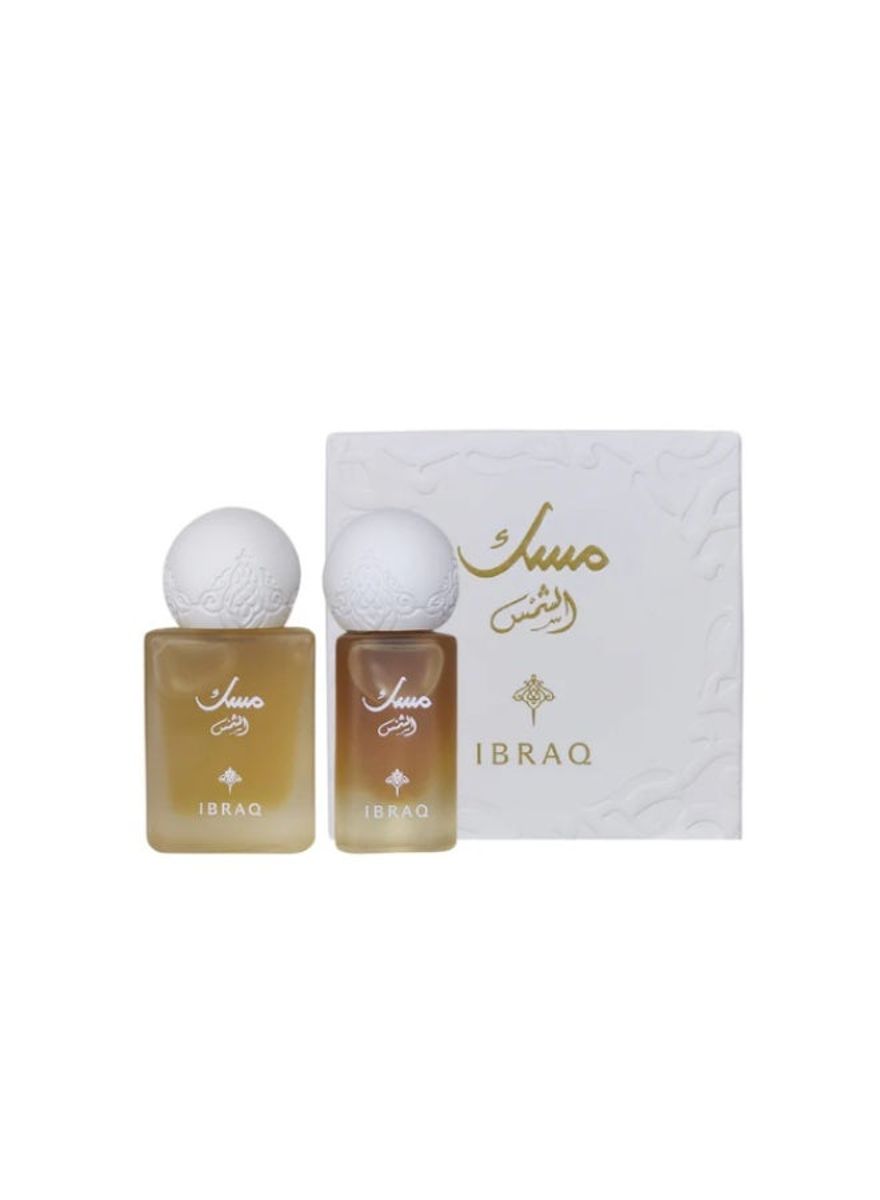 Ibraq Shams Musk Perfume & Oil Gift Set – 10ml Perfume + 6ml Musk Oil