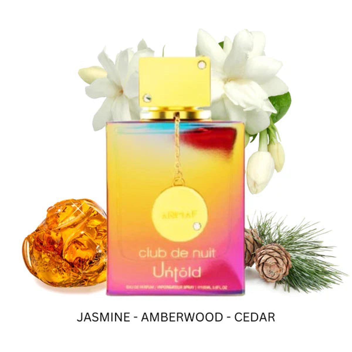 Club De Nuit Untold EDP 105ml | Amber Woody Saffron Perfume