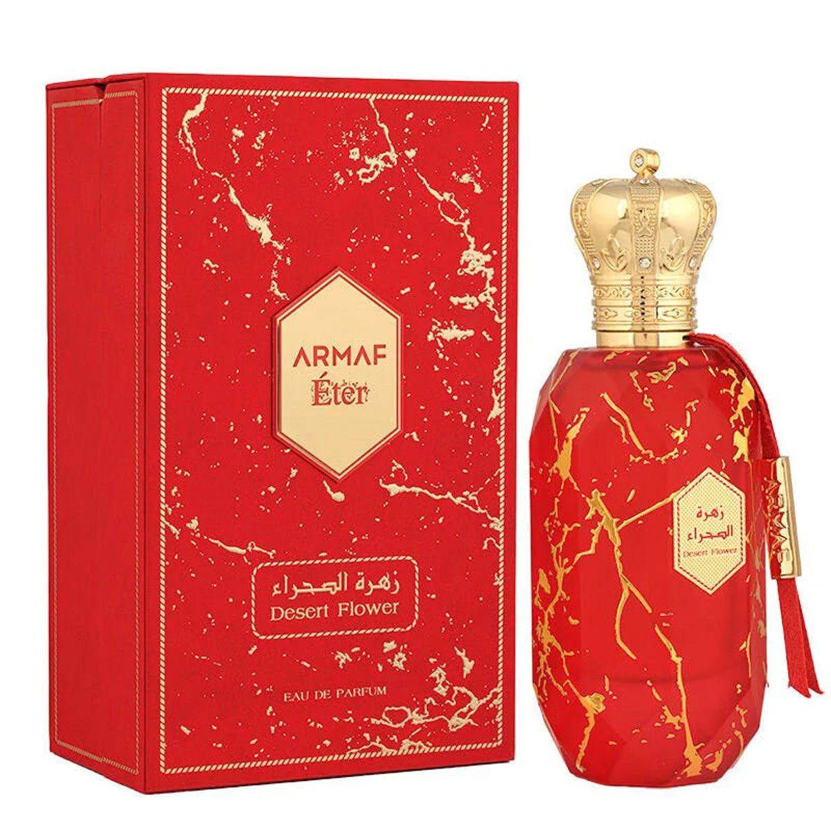 Armaf Desert Flower Eau De Parfum 100ML Unisex | Floral Leather Musk Perfume