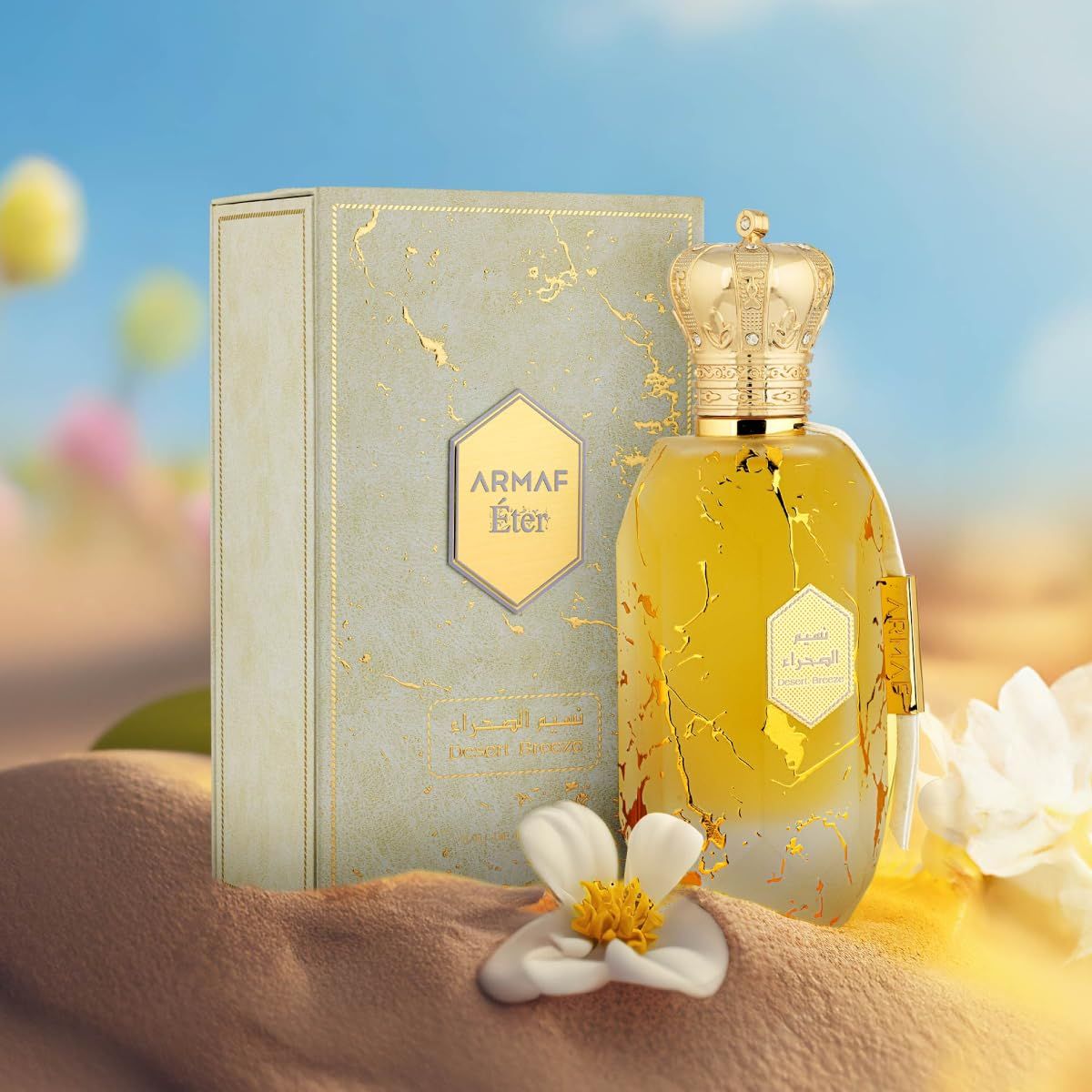 Armaf Desert Breeze Eau De Parfum 100ML Unisex | Fresh Oud Woody Perfume