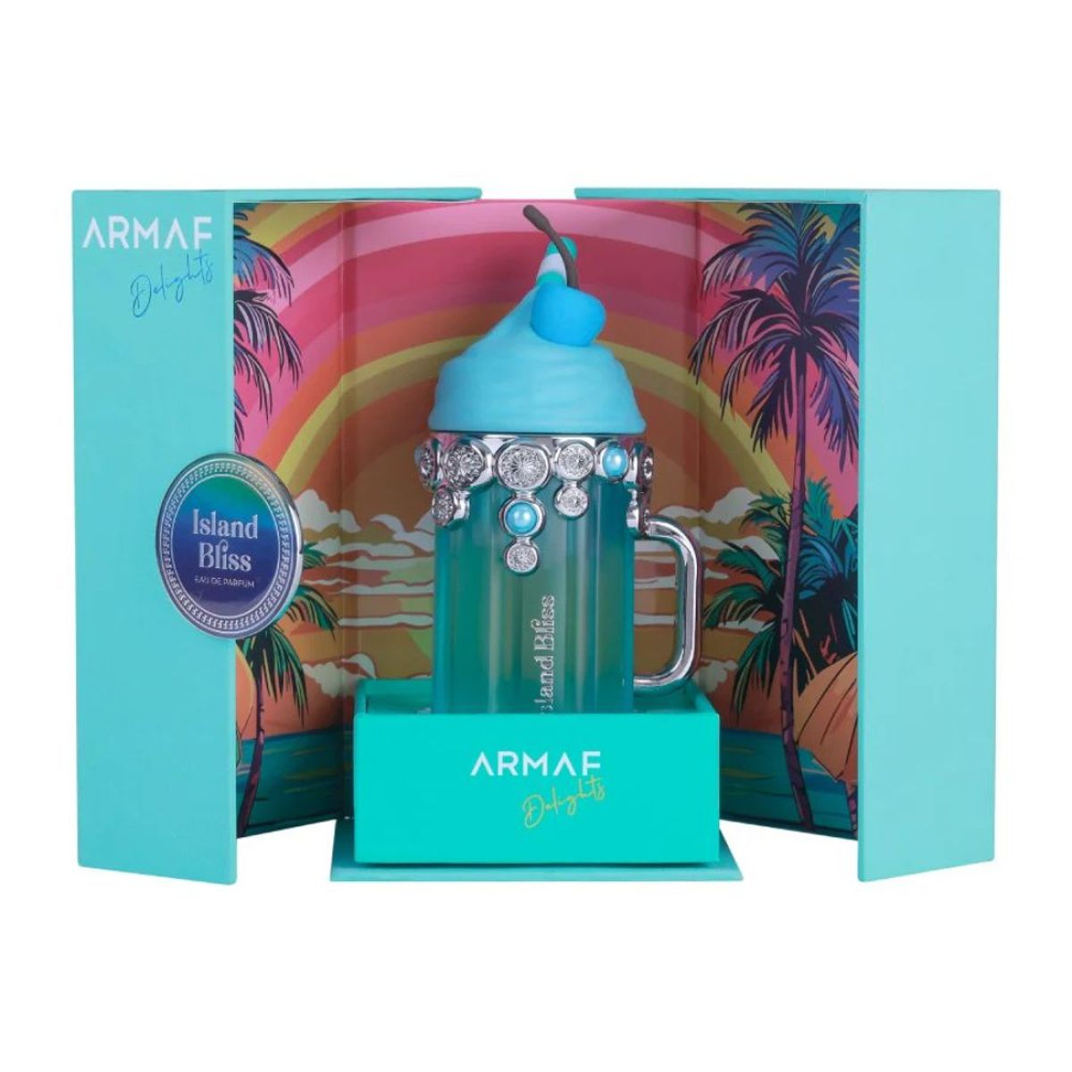 Armaf Delights Island Bliss EDP 100ML for Women | Tropical Fruity Floral Perfume