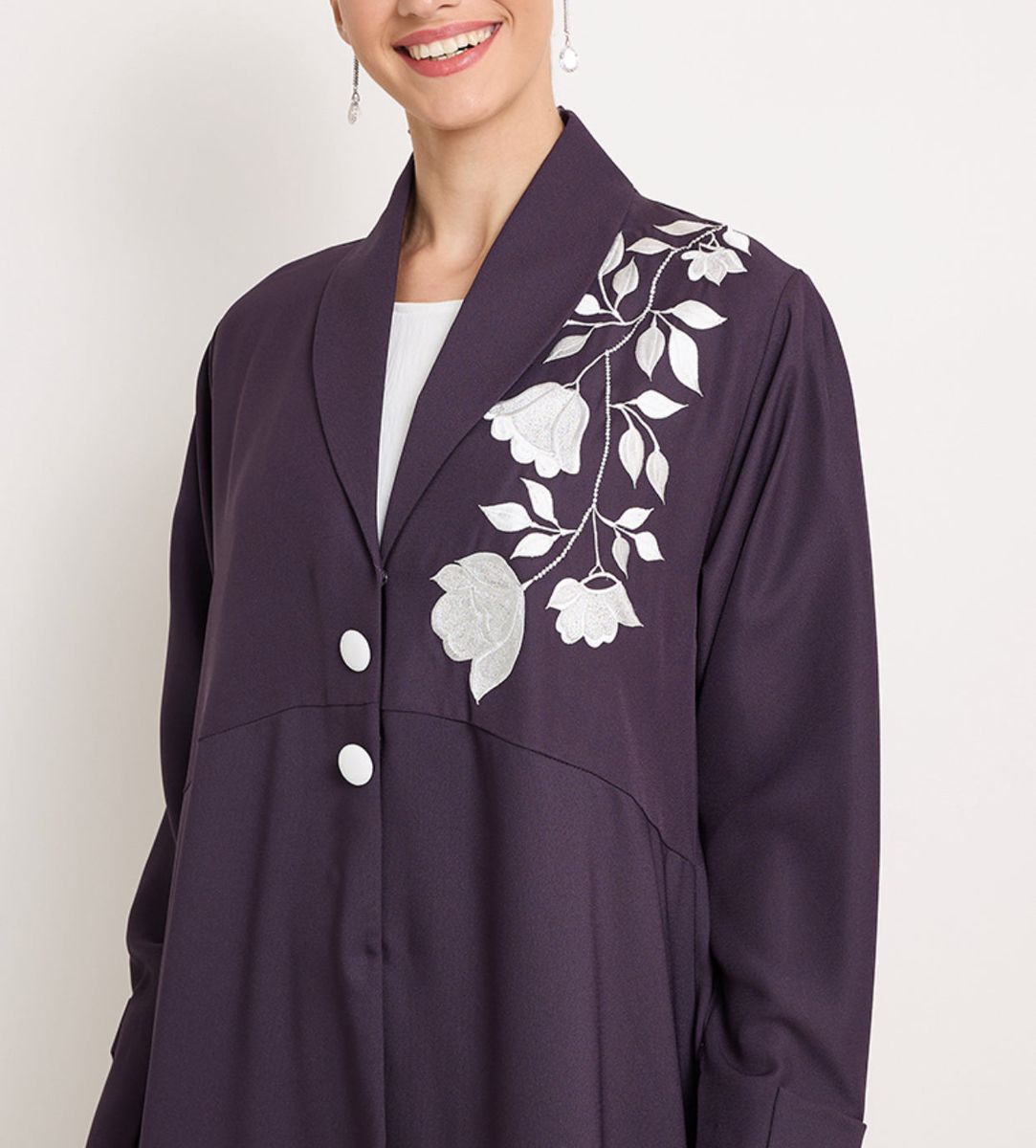 Rosette Abaya - Women's Abayas 2