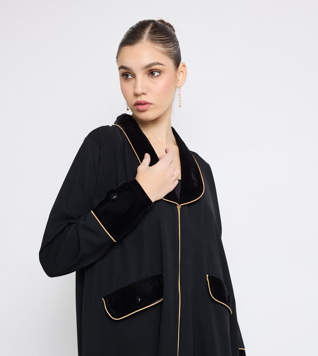 Rosette Abaya - Women's Abayas 3