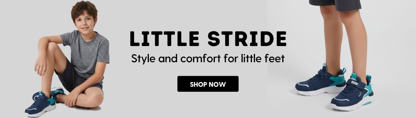 1st kids little stride banner