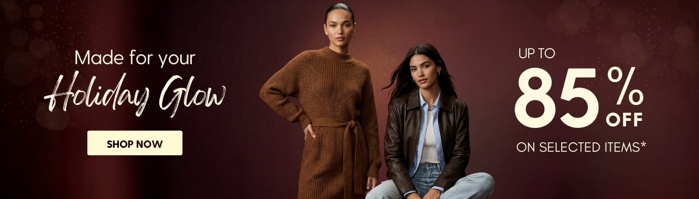 women holiday hero banner