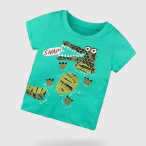 Crocodile Snap Printed T-Shirt